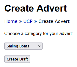 Create Advert